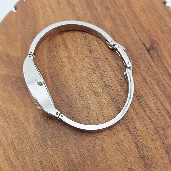 Fossil Womens Silver Tone Crystal Dial Bracelet Watch Elegant Eveningwear ES9338 - Picture 4 of 6